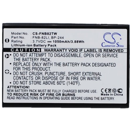 Baofeng UV-100 UV-200 UV-3R UV-3R Mark 2 Two Way Radio Replacement Battery -  BSC PREFERRED, CS-FNB82TW.1